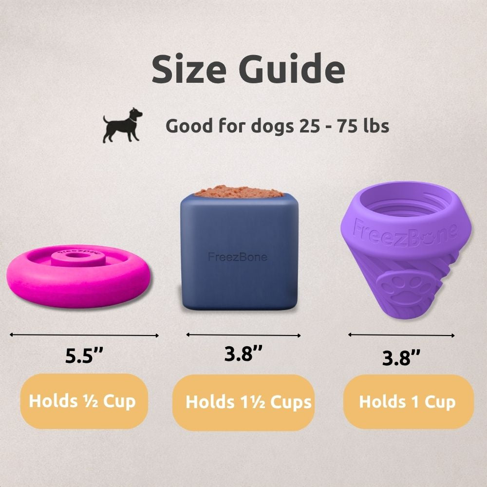 Tough Chewer Bundle - Extra-thick natural rubber for power chewers