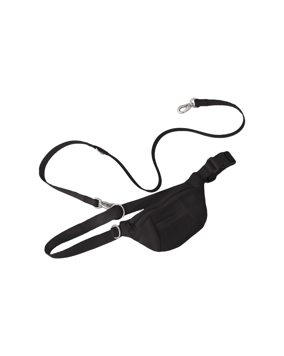 Original Hands-Free Neoprene Sling Bag with 3.25ft Dog Leash