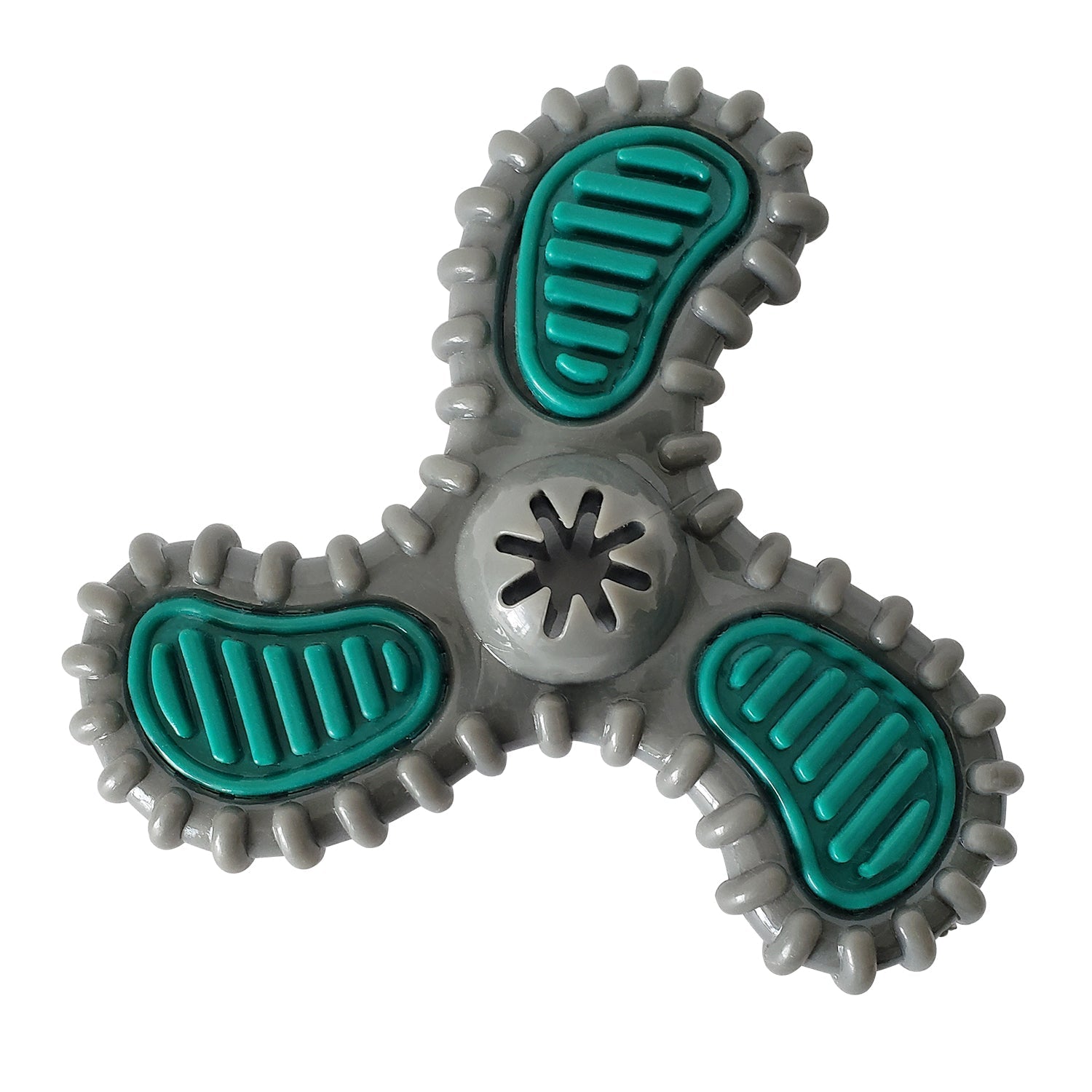 TPR Dental Spinner Dog Chew Toy – Durable Dental Care Fun for — durable dog toy for German Shepherds and large breeds