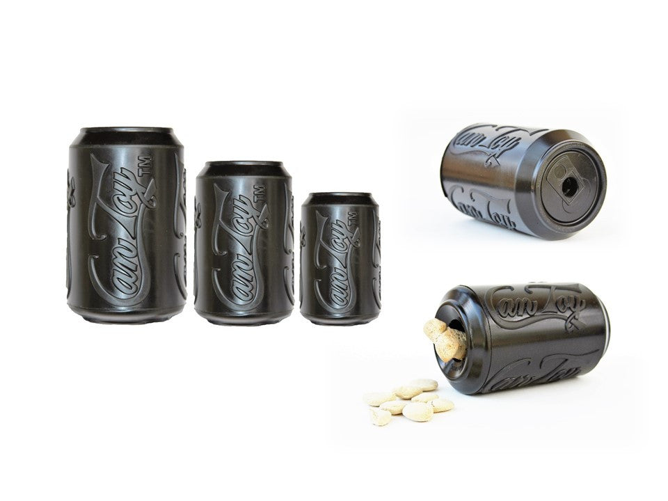 SP Magnum Can Toy eDispenser Ultra Durable Rubber Chew Toy & Treat Dispenser - Power Chewers