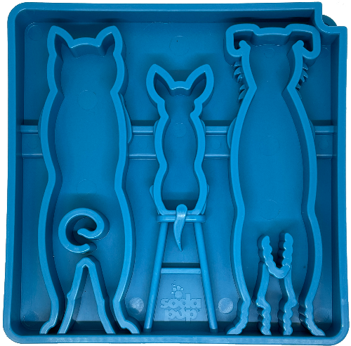Waiting Dogs eTray - Shallow Slow Feeder Bowl for Enrichment | — slow feeder dog bowl for German Shepherds