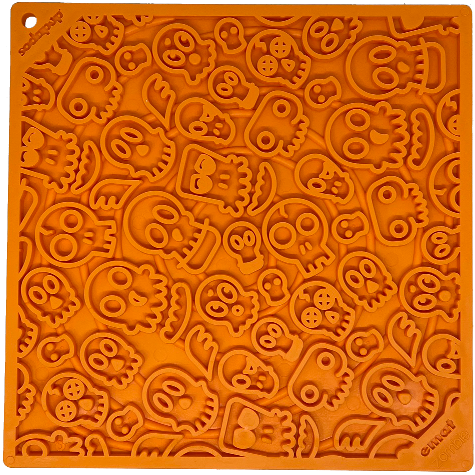 Zombie eMat - Enrichment Lick Mat for Dogs and Cats | Halloween — enrichment lick mat for dogs and large breeds