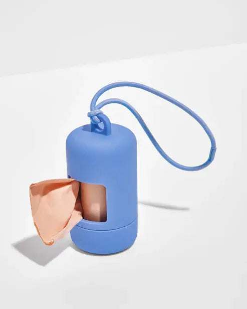 Poop Bag Carrier Plastic Shell Elastic Attachment