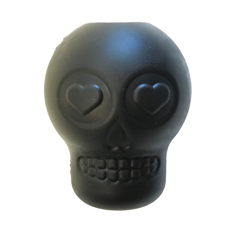 Magnum Sugar Skull Dog Chew Toy & Treat Dispenser - USA Made | — durable dog toy for German Shepherds and large breeds