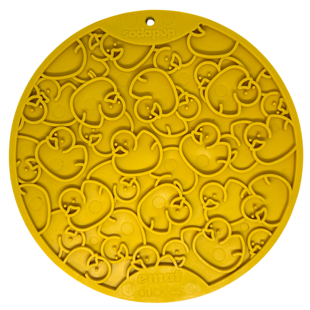 Rubber Duckies emat - Enrichment Lick Mat for Dogs and Cats - — enrichment lick mat for dogs and large breeds