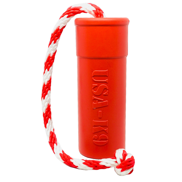 USA-K9 Firecracker Durable Rubber Floating Training Dummy - — premium pet product for German Shepherds and large dogs