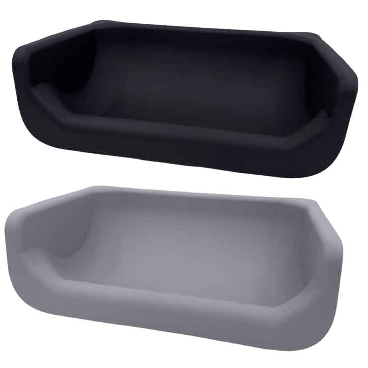 Fluff Trough XL Silicone Insert — premium dog accessories for German Shepherds and large breeds