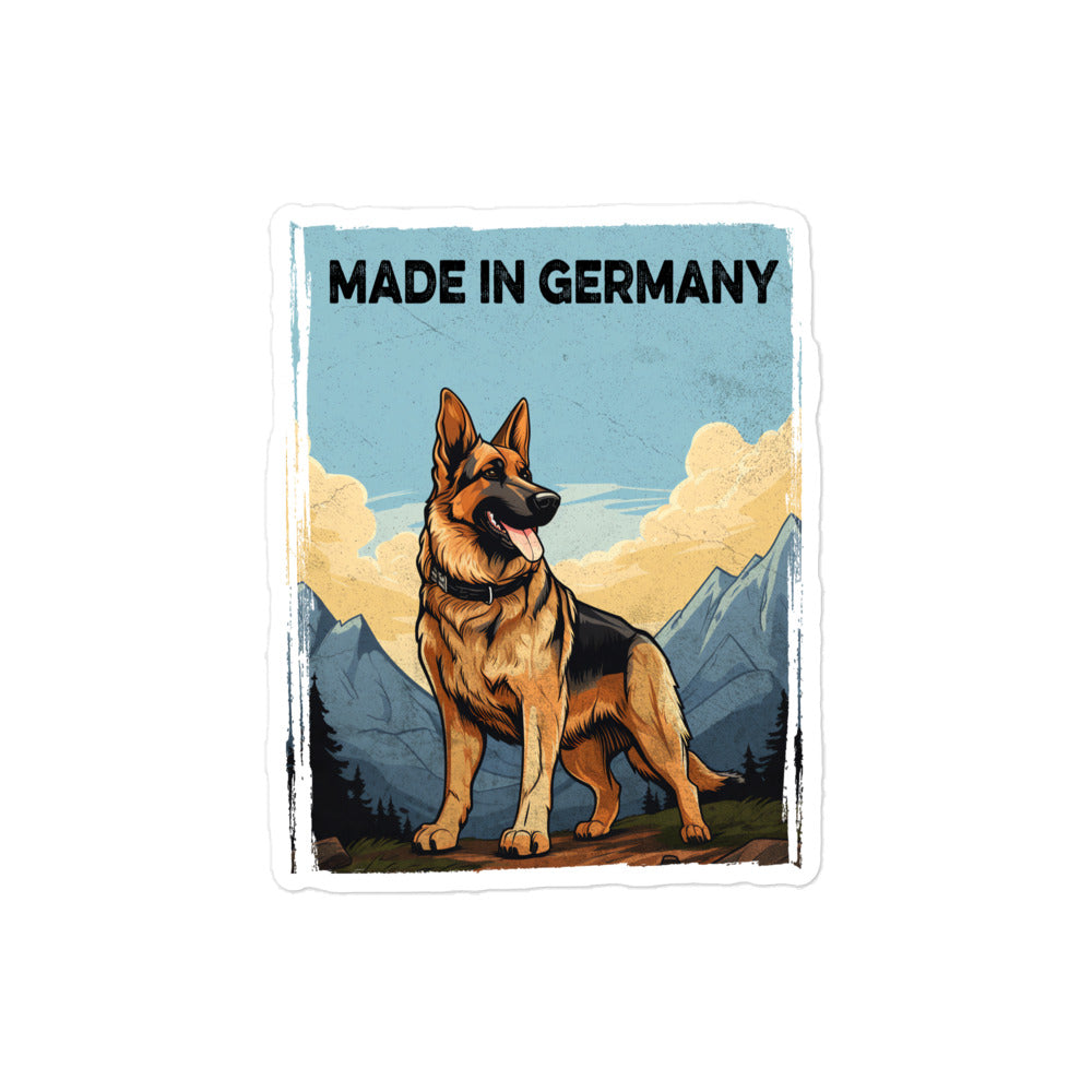 Gsd Sticker GSD Themed Gear for German Shepherds & Large Dogs | Alfie GSD