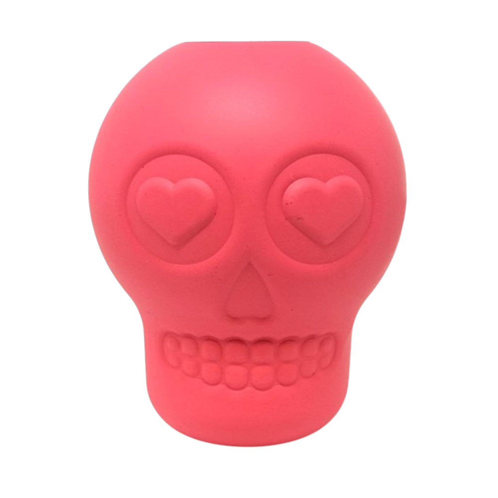 Sugar Skull Dog Chew Toy & Treat Dispenser - USA Made | SodaPup — durable dog toy for German Shepherds and large breeds
