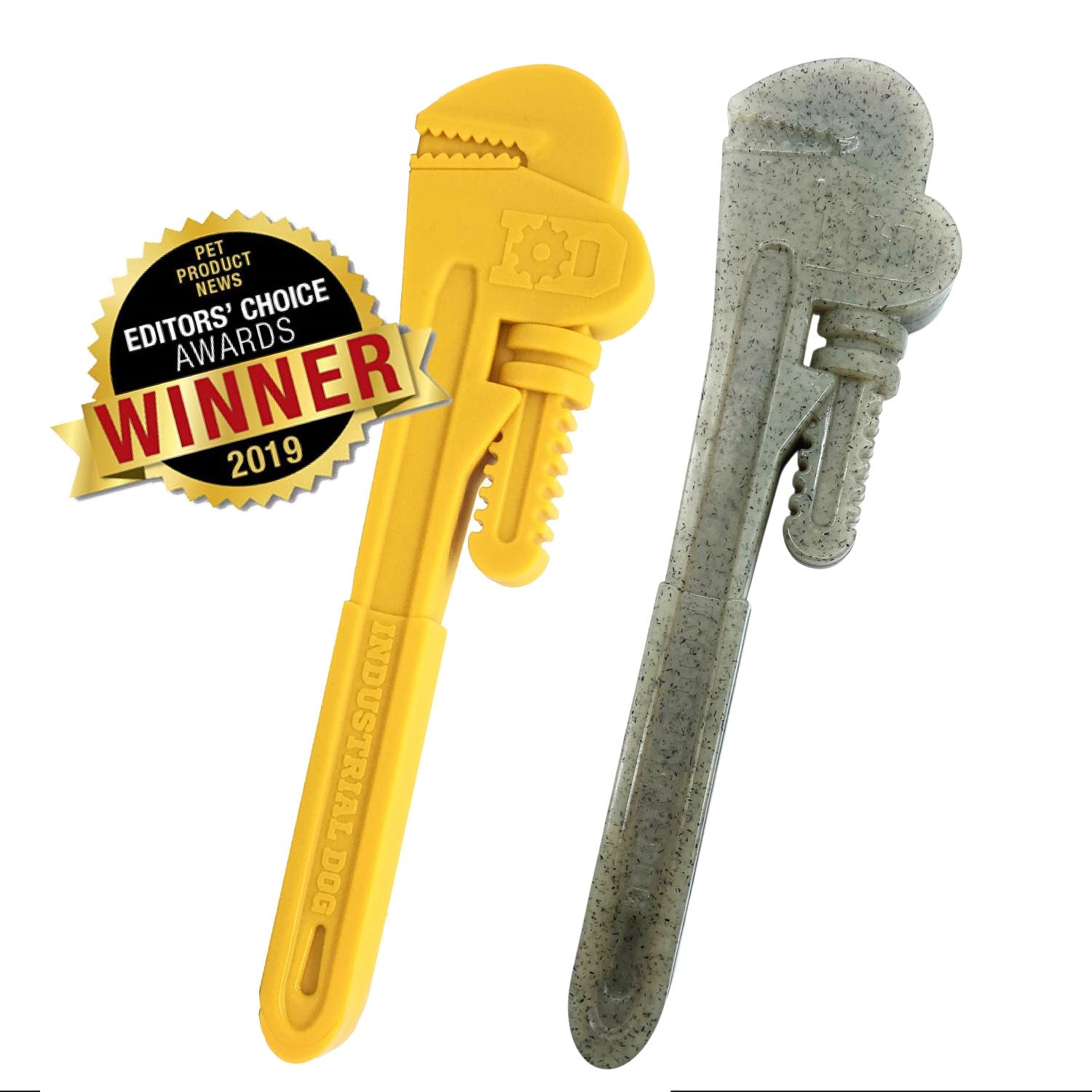 Pipe Wrench Nylon Dog Toy for Aggressive Chewers | USA Made | — indestructible nylon chew toy for large breeds