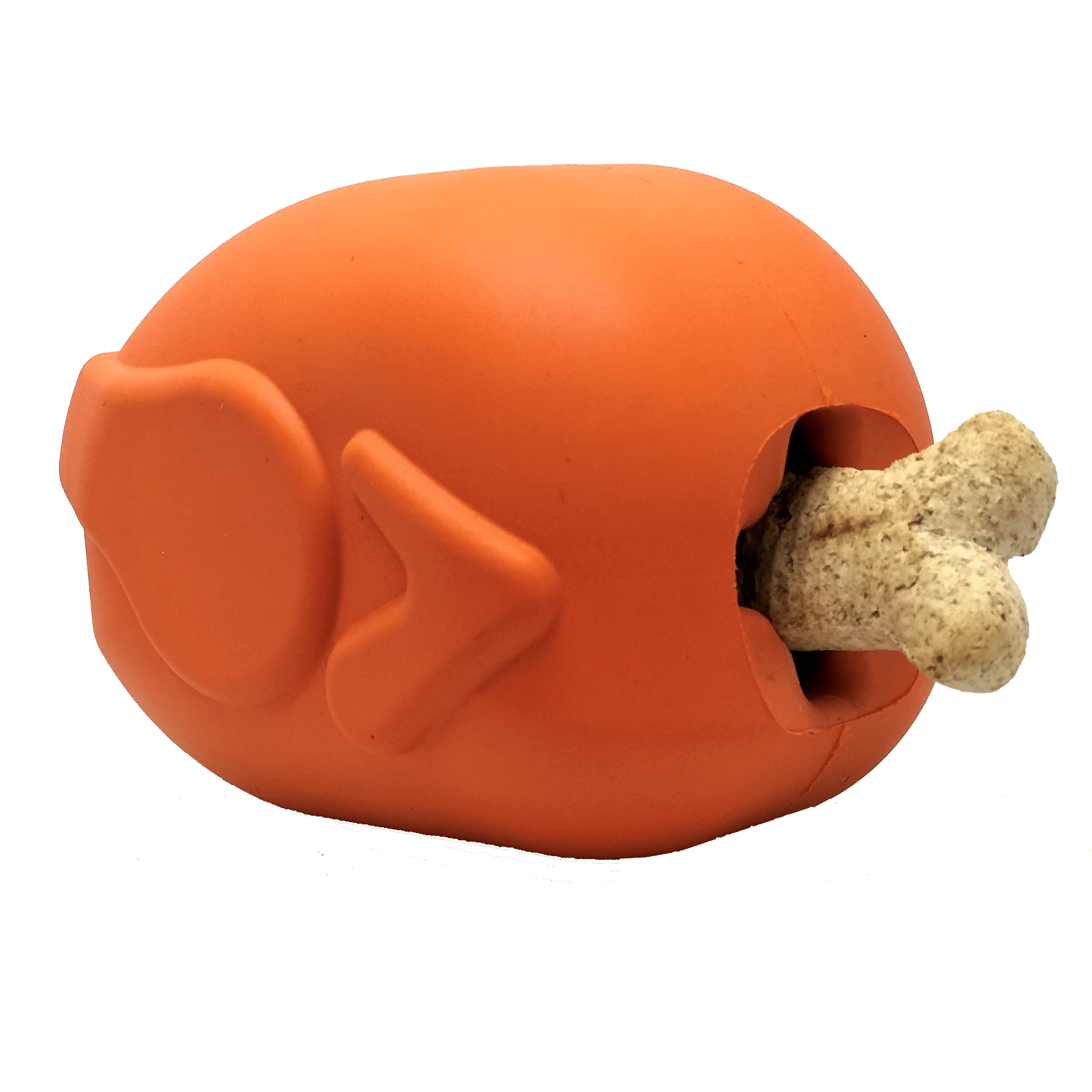 Roasted Turkey Dog Chew Toy & Treat Dispenser - USA Made | — durable dog toy for German Shepherds and large breeds