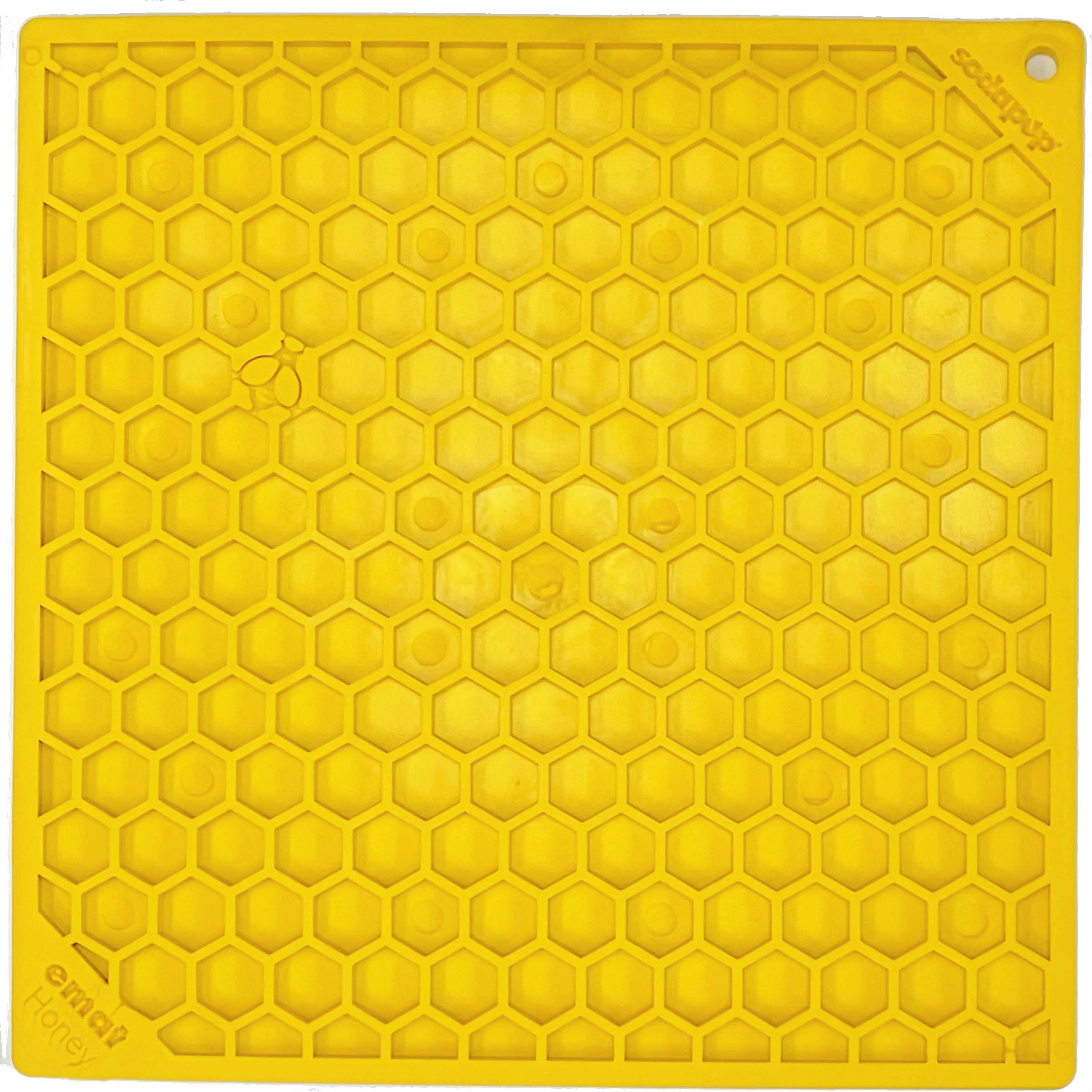 Honeycomb eMat - Enrichment Lick Mat for Dogs and Cats | eMat — enrichment lick mat for dogs and large breeds