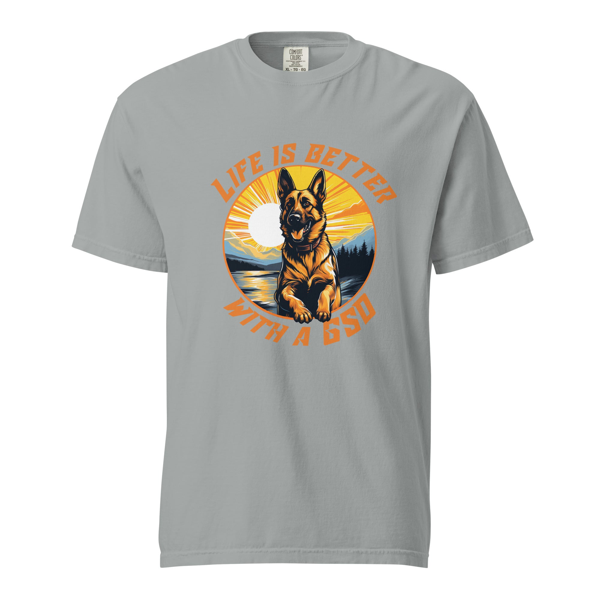 Life is Better with a GSD t-shirt