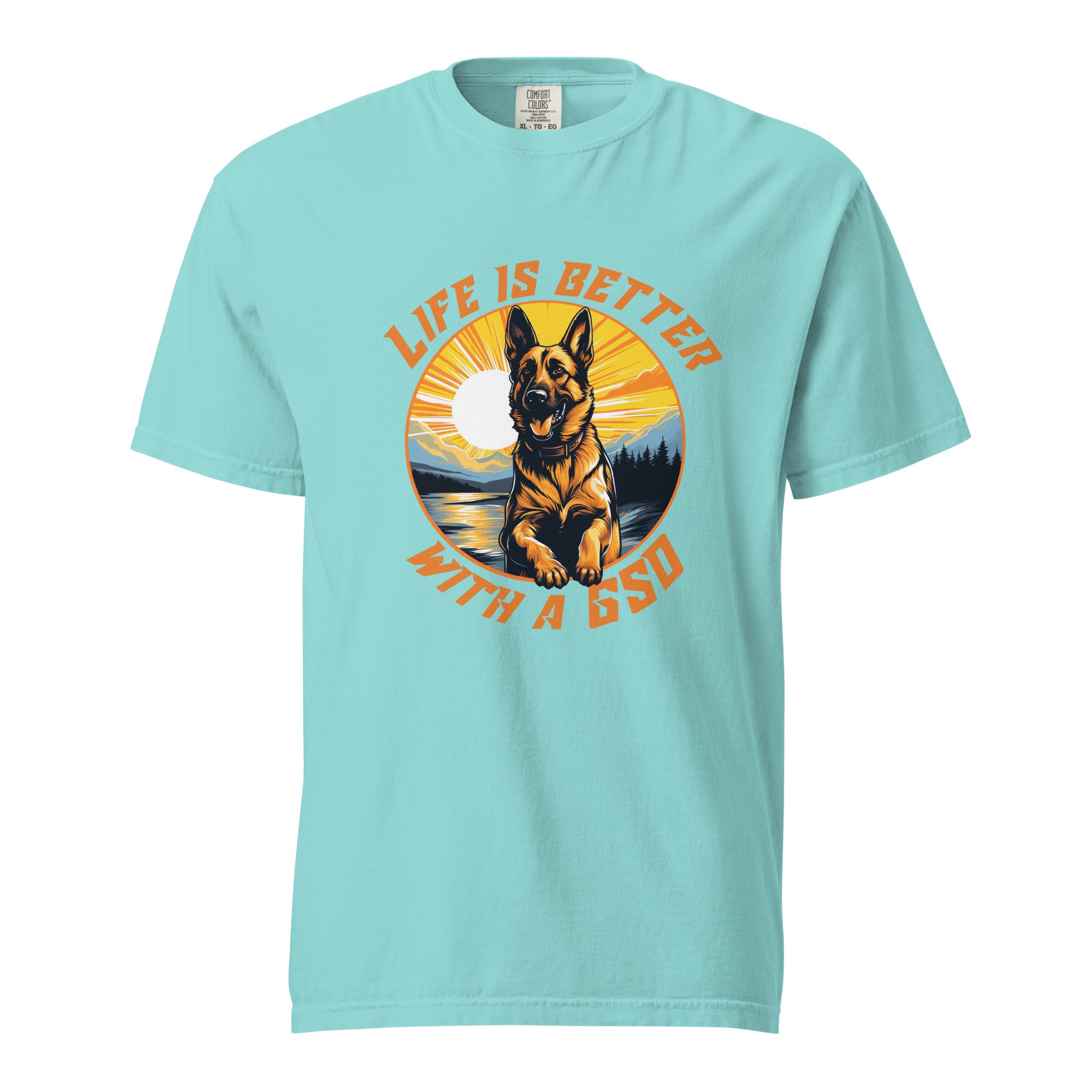 Life is Better with a GSD t-shirt